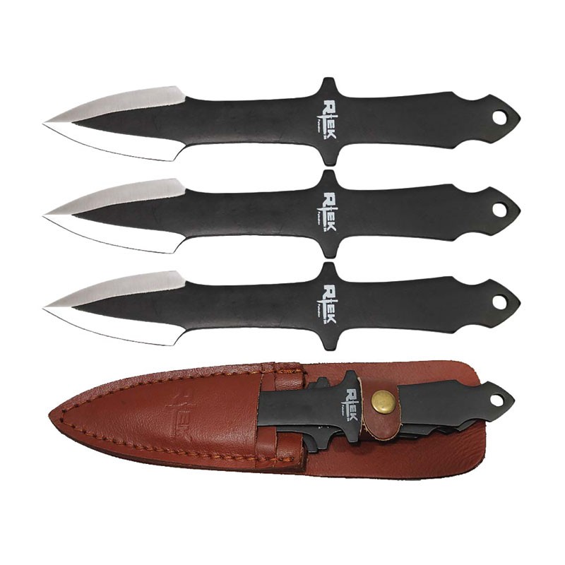 8" Spearhead 3 Piece Throwing Knife Set