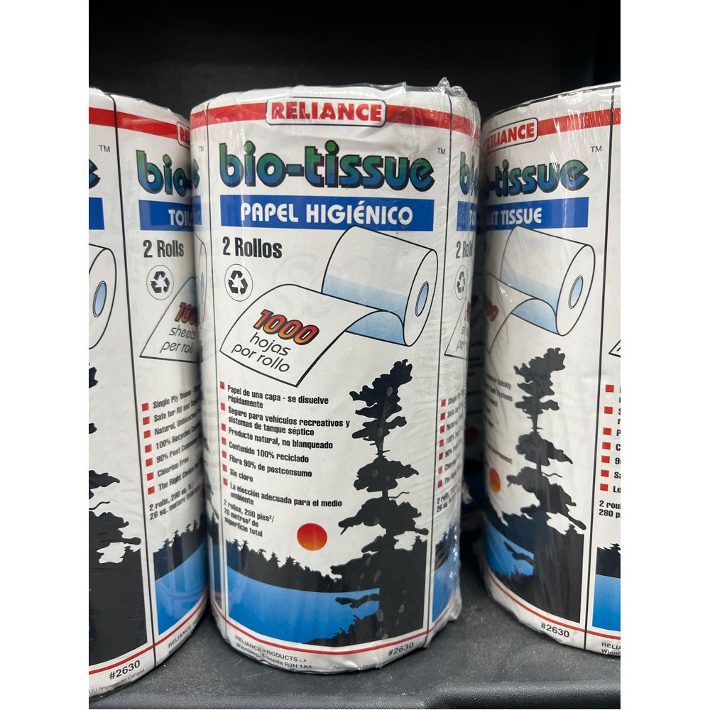 RELIANCE BIO-TISSUE 2PK - The Ultimate Solution for Your Portable Sanitation Needs