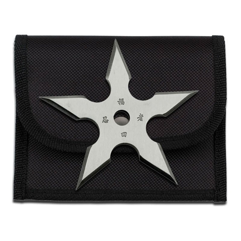 5 Point Throwing Star - Silver
