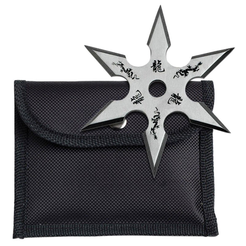 4" Silver Throwing Star