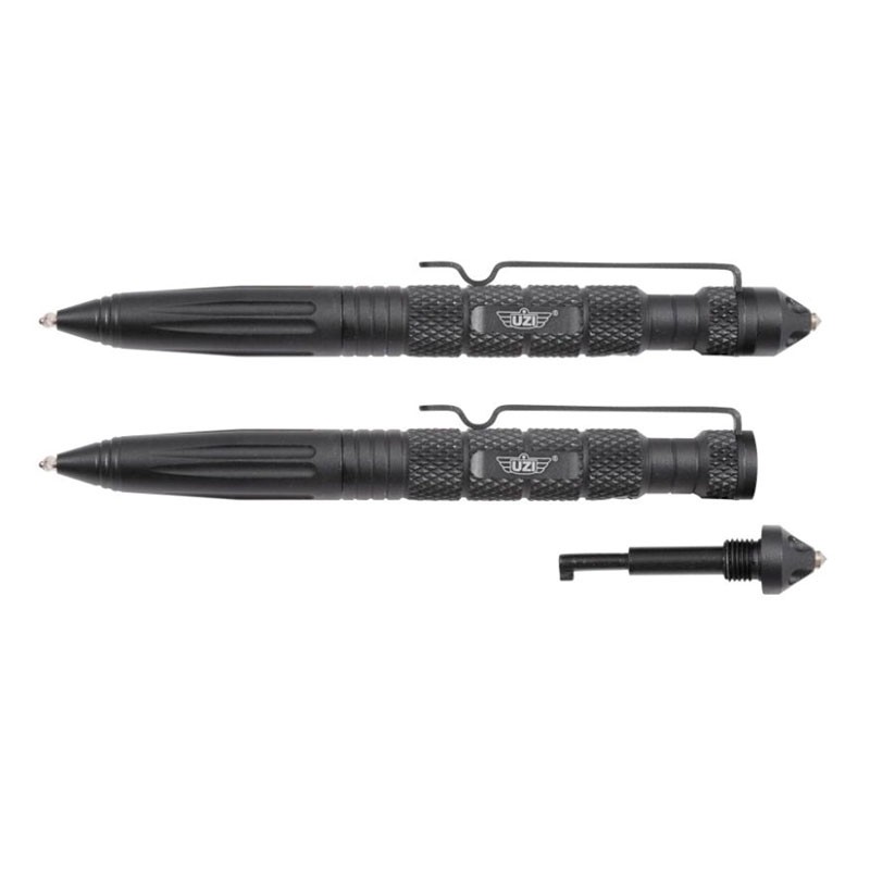 UZI Tactical Defender Pen Glassbreaker - Black