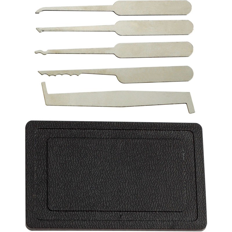 5Pcs Lock Pick Set with Case