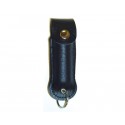 Crime Halter 1/2 oz. Pepper Spray with Leatherette Case - Black