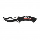 Punisher Assisted Opening Knife with Nylon Fiber Handle - Red Line