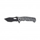 ABS Handle Assisted Opening Knife - Carbon Fiber Design