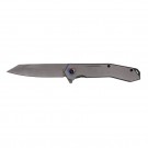 Wharncliffe Blade Assisted Opening Knife - TiNi Gray Coating