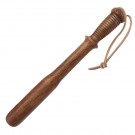 Wooden Tire Checker with Leather Carrying Strap - Maple