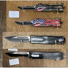 Automatic Knife Tradeshow Samples - 4 Pieces - Lot 131