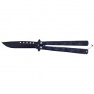 Crop Circles Training Butterfly Knife - Black