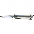 Smooth Handle Butterfly - Mirror Polished