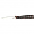 Butterfly Knife with Holes - Red
