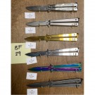 Butterfly Knife Tradeshow Samples - 6 Pieces - Lot 29