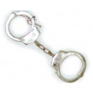 Double Locking Nickel Plated Handcuffs