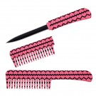 Hidden Comb Knife - Pink Heart