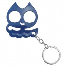 "NO MORE NICE KITTY" Compact Cat Knucks - Blue