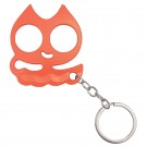 "NO MORE NICE KITTY" Compact Cat Knucks - Coral