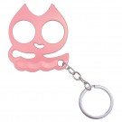 "NO MORE NICE KITTY" Compact Cat Knucks - Pink
