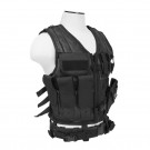 Expandable Tactical Vest [XL-2XL+] - Black