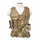 Expandable Tactical Vest [XL-2XL+] - Coyote