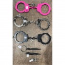 Handcuff Tradeshow Samples - 6 Pieces - Lot 3