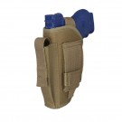 Belt Holster with Mag Pouch - Right Hand - Full To Sub-Compact Semi Auto Size - Tan