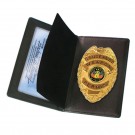 Concealed Carry Badge and Wallet