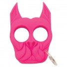 Bull Dog Self Defense Keychain - HOT Pink