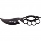 Fantasy FM-T051BK Knuckle Fixed Blade Knife - Black