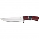Crimson Woodland: Fixed Blade Hunter's Knife