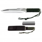 RTEK Survivalist Combat Knife - Silver