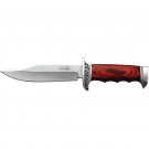 Brown Wood Handle Survival Knife