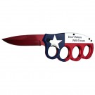 Don't Mess with Texas Assisted Opening Trench Knuckle Knife