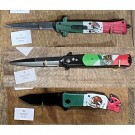 Mexico Flag Knife Tradeshow Samples - 3 Pieces - Lot MEX