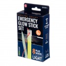 Emergency Glow Stick qwith Gorund Stakes and Lanywards - 5 Pack