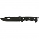Master USA Fixed Blade Knife MU-2002BK - Black