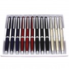 Pen Knife 12 Piece Display - Black, Red, Blue, and Gold