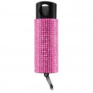 Stylish Bling Pepper Spray: Defense Meets Dazzle - Pink Rhinestone