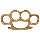 Brass Knuckle Paper Weight - SOLID BRASS