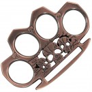 Death's Triad Knuckle Buckle - Copper