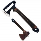 Hammerback Fieldsmith Tactical Hatchet - Black & Wood