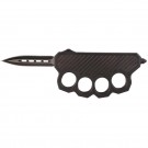 Knuckle OTF Knife with USA Carbon Fiber Insert