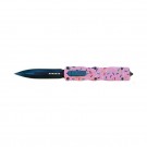 Sprinkled Cupcake Front Switch OTF Automatic Knife - Pink