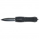 Lightweight OTF Automatic Knife with Nylon Fiber Handle - Black