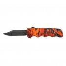 Bowie Blade OTF Knife - Red Leaf Camo