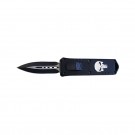 Compact Commando Stubby Front Switch OTF Knife - Punisher