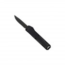 Stealth Grid Double-Action OTF Knife - Matte Black