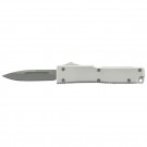 IN-AND-OUT Automatic Knife with Front Button - Silver