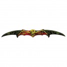 Skull Aviator Dual-Blade Quickdraw Knife - Yellow and Red