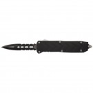 Gripster Handle OTF Knife - Double Edge Serrated