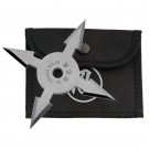 Silver 4 Point Throwing Star